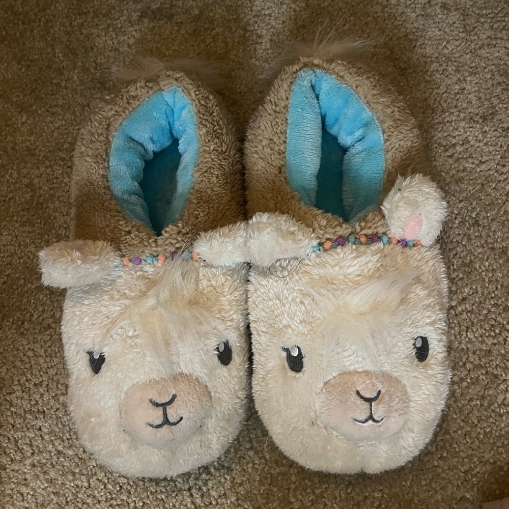 Comfy Llama Slippers
